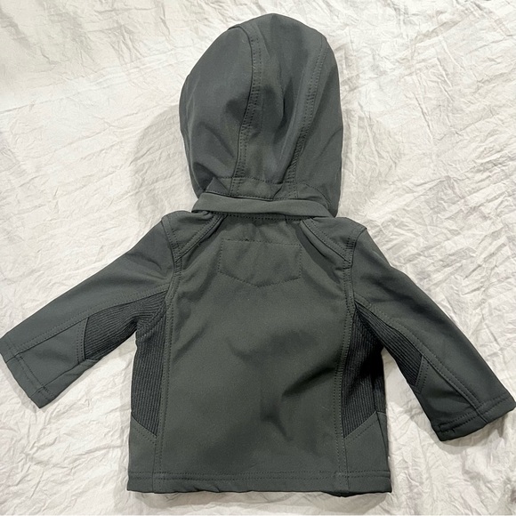 NWT Urban Republic Infant Hooded Jacket Black Sz 3/6 Months - Picture 8 of 11